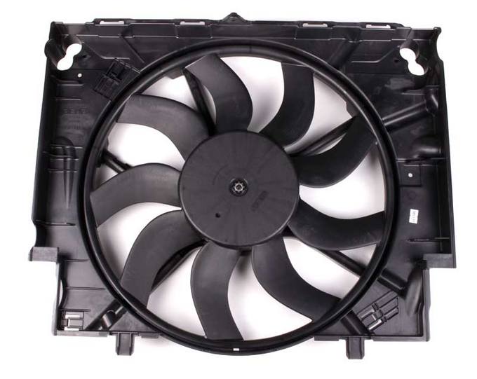 BMW Auxiliary Cooling Fan Assembly 17427603658 - Behr Premium 351040711